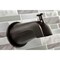Kingston Brass Tub and Shower Faucet, Oil Rubbed Bronze, Wall Mount KBX8145DKL - alternate 2